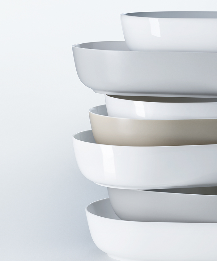 Almond Satin Matt Duravit Cecile Manz