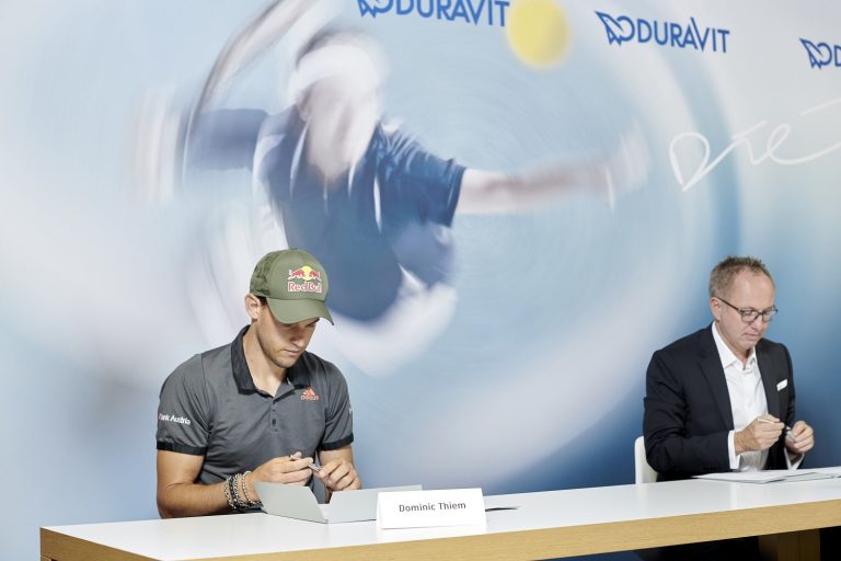 Dominic Thiem is Duravit’s new brand ambassador Dominic Thiem Duravit Ambassador