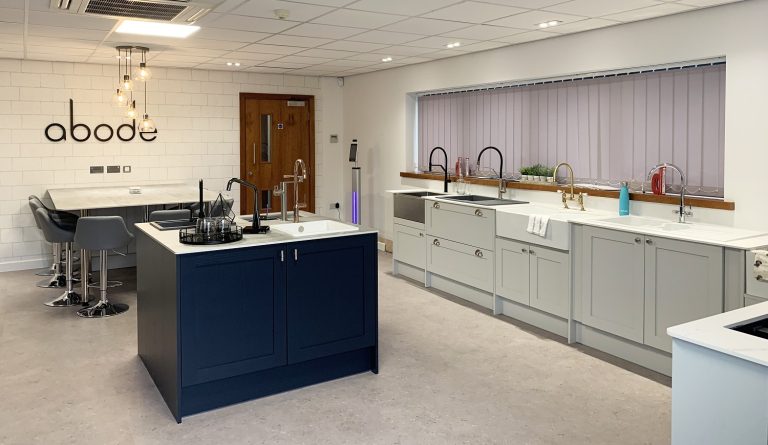 Abode showroom training space for retailers