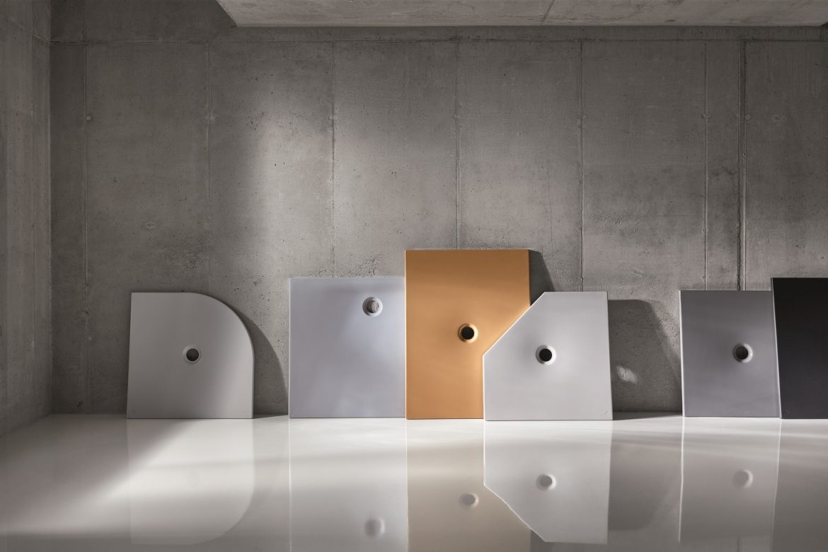 BetteFloor collection Bette easy-to-fit shower trays in 400 colours