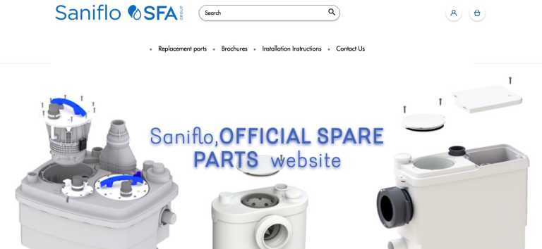 Saniflo spare parts