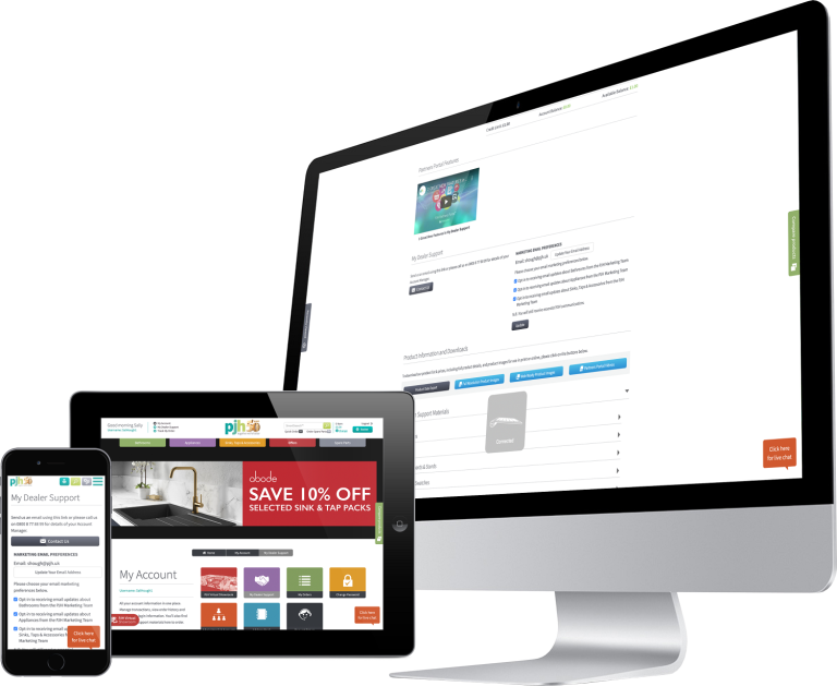 PJH Customers to benefit from enhanced online portal Bathroom_Review_PJH - PJH Partners portal