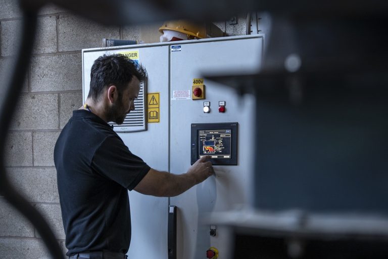 Utopia Biomass boiler