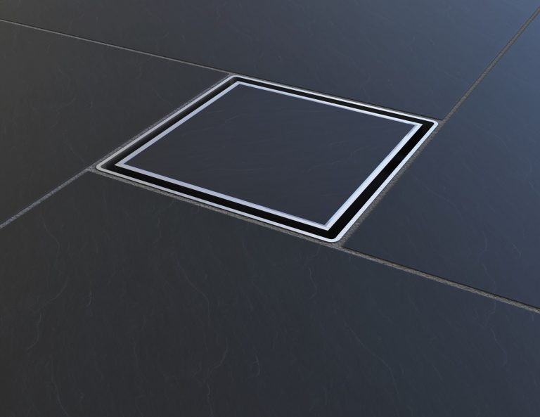 Impey tiles insert for Aqua-Dec Easy-Fit floor wetroom former