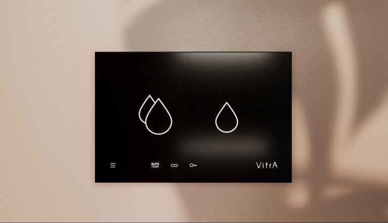 VitrA’s Smart Panel Flush Plate VitrA Smart panel flush plate