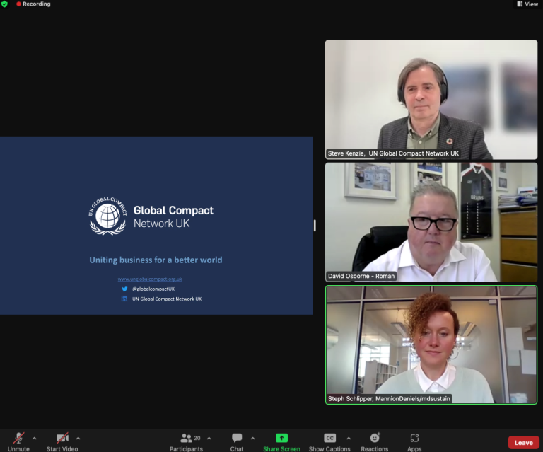 Roman speak at United Nations Global Compact Event Roman_showers