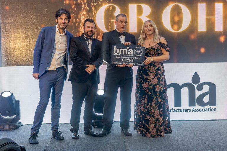 GROHE wins at BMA Sustainability Awards 2023 Grohe win open category award at BMA