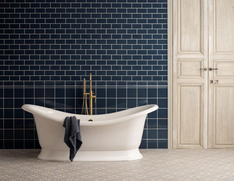Bathroom Review Ascot Blue Artworks tile of the year