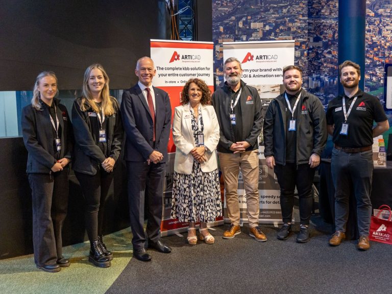 Largest ever exhibition at KBBG Annual Members’ Meeting Bathroom-Review-Bill-Miller-with-the-ArtiCAD-team-at-the-KBBG-Annual-Members-Meeting-2024