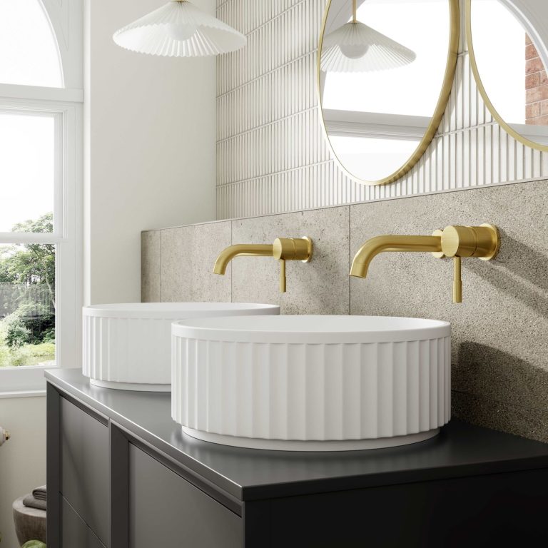 Bathrooms to Love inspires with new fluted washbowl Bathrooms-To-Love-by-PJH-New-Fluted-Vessel-Basin