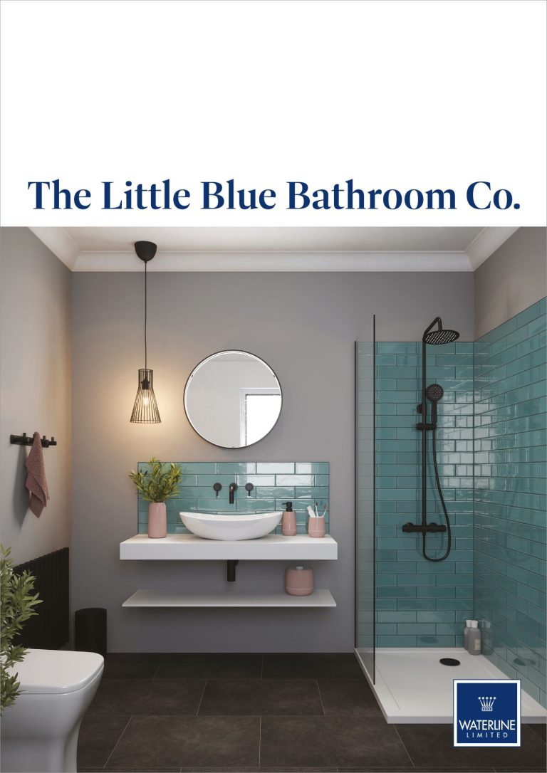 The Little Blue Bathroom Co brochure supports new Waterline bathroom collection Bathroom-Review-waterline-bathroom-