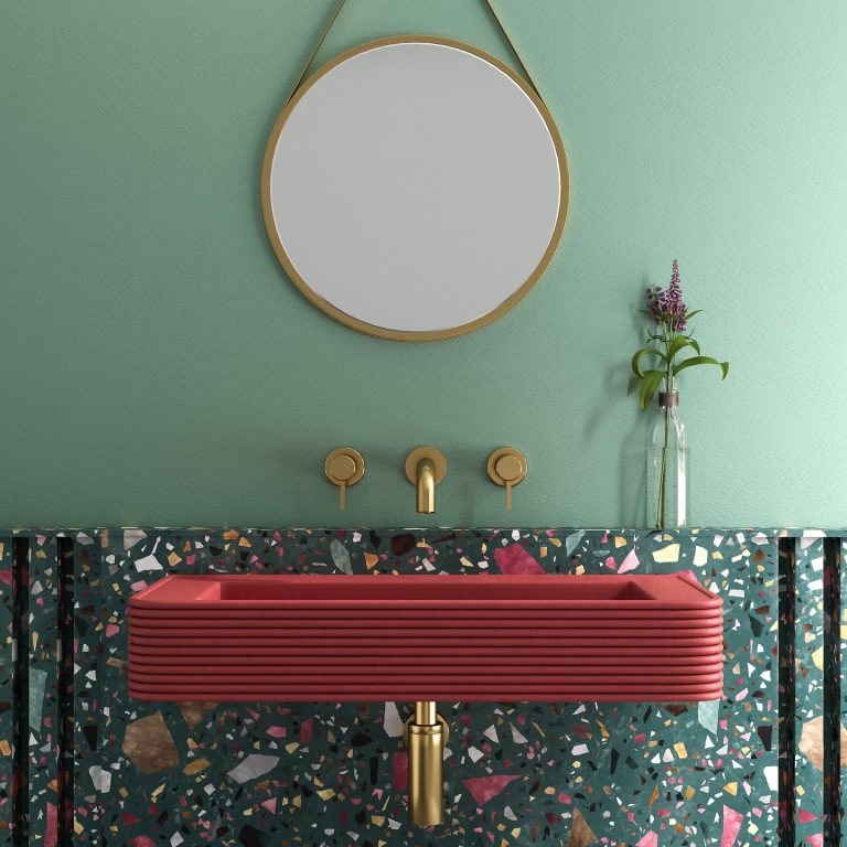 Avocado green returns: how hospitality design influences home interiors Bathroom-Review-Avocado-Green-Bathrooms