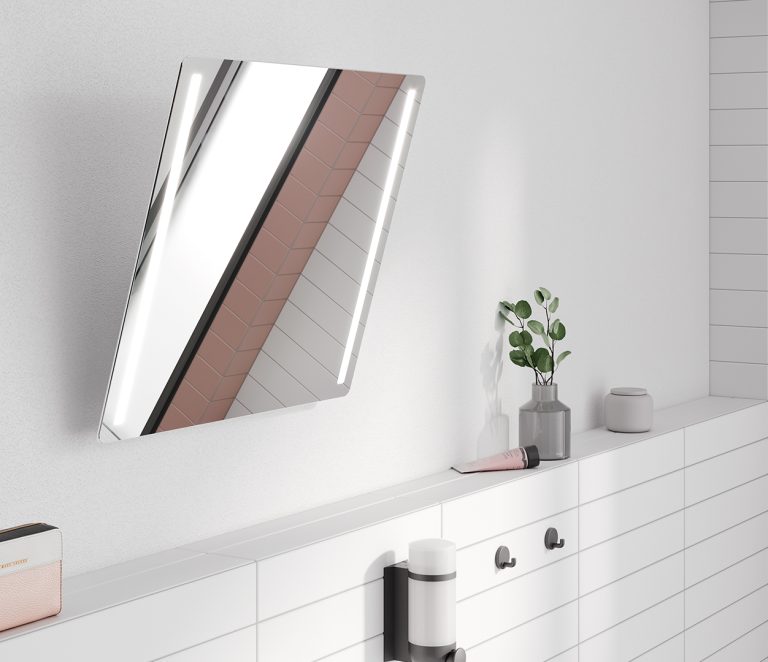 More comfort in the barrier-free bathroom Bathroom-Review-hewi-motorischer-kippspiegel-