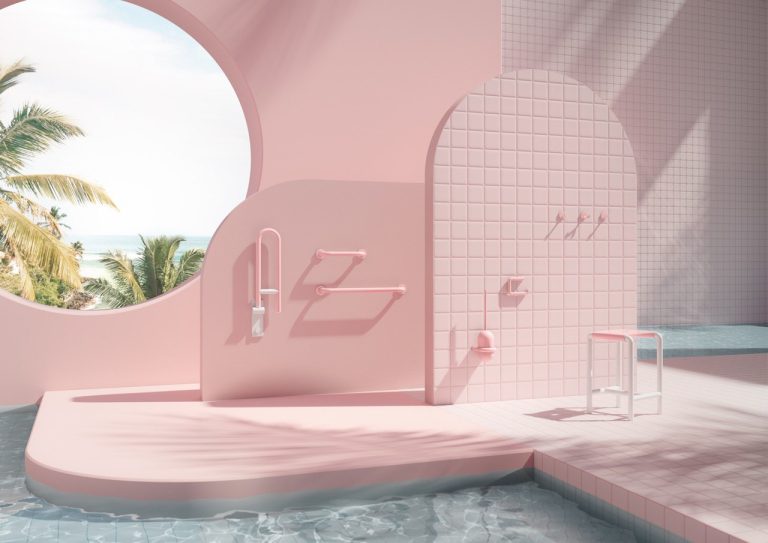 Barbie™ x HEWI bathroom collection unveiled at ISH Frankfurt Bathroom-Review-HEWI-x-Barbie- range