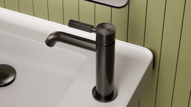 BTLAbode-Refine-Gunmetal-Basin Gunmetal finish
