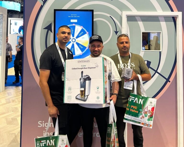 Installer show Spin the Wheel